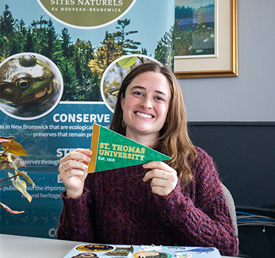 Image for 黑料老司机dent Erin Hurley Finds Advocacy in Environmental Journalism through Internship with Nature Trust of New Brunswick 