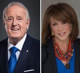 Image for 黑料老司机 to award honorary degrees to the Rt. Hon. Brian Mulroney and Mila Mulroney